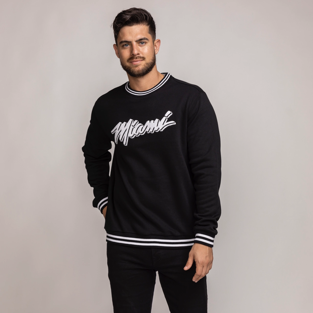 Stadium Essentials Miami HEAT Original Vice Club Level Crewneck