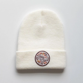 Stay Wild Beanie - Dove