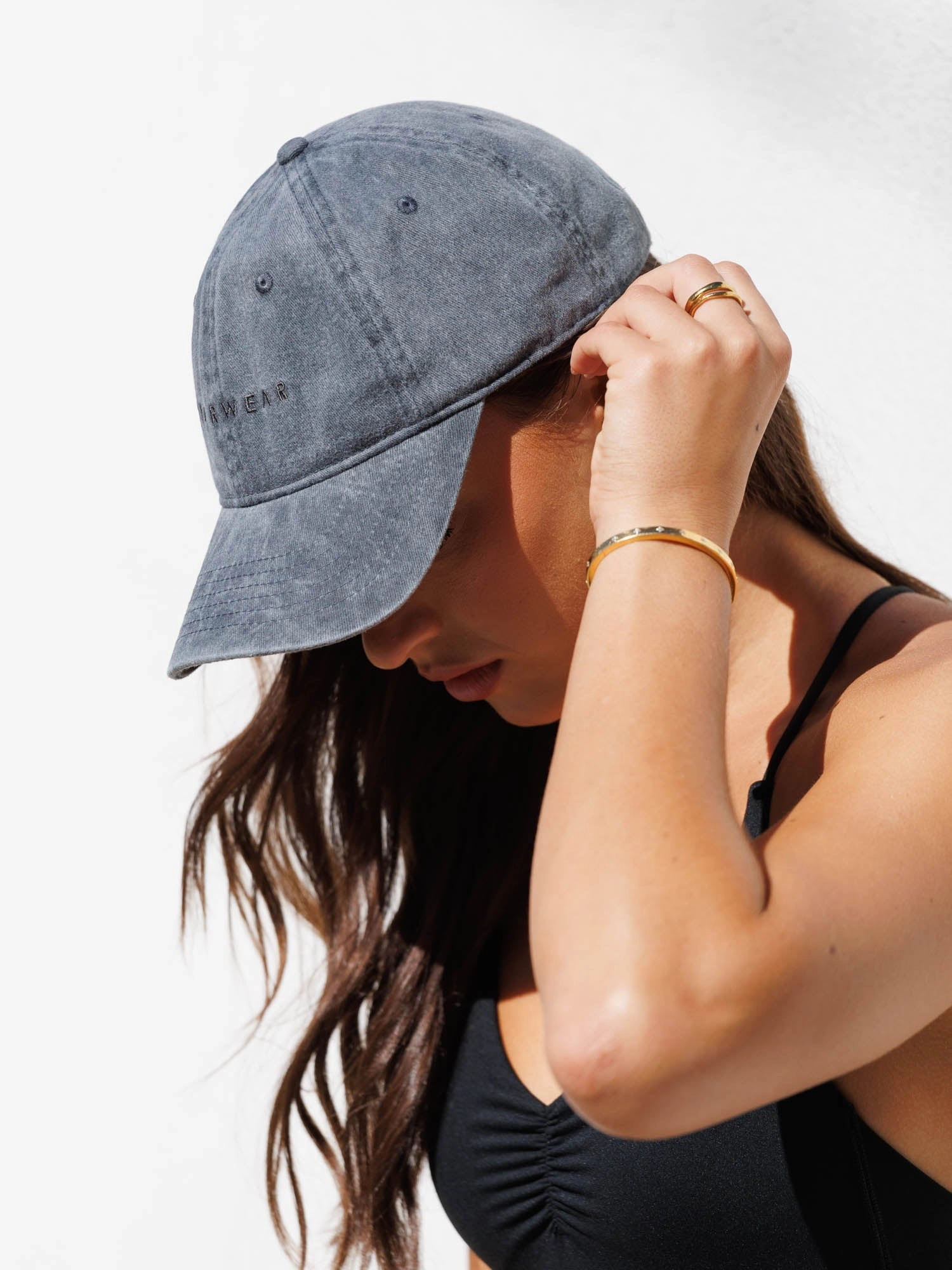 Stonewash Cap - Charcoal