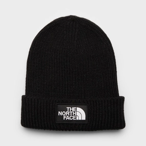 The North Face Kids' TNF Box Logo Cuffed Beanie / TNF Black