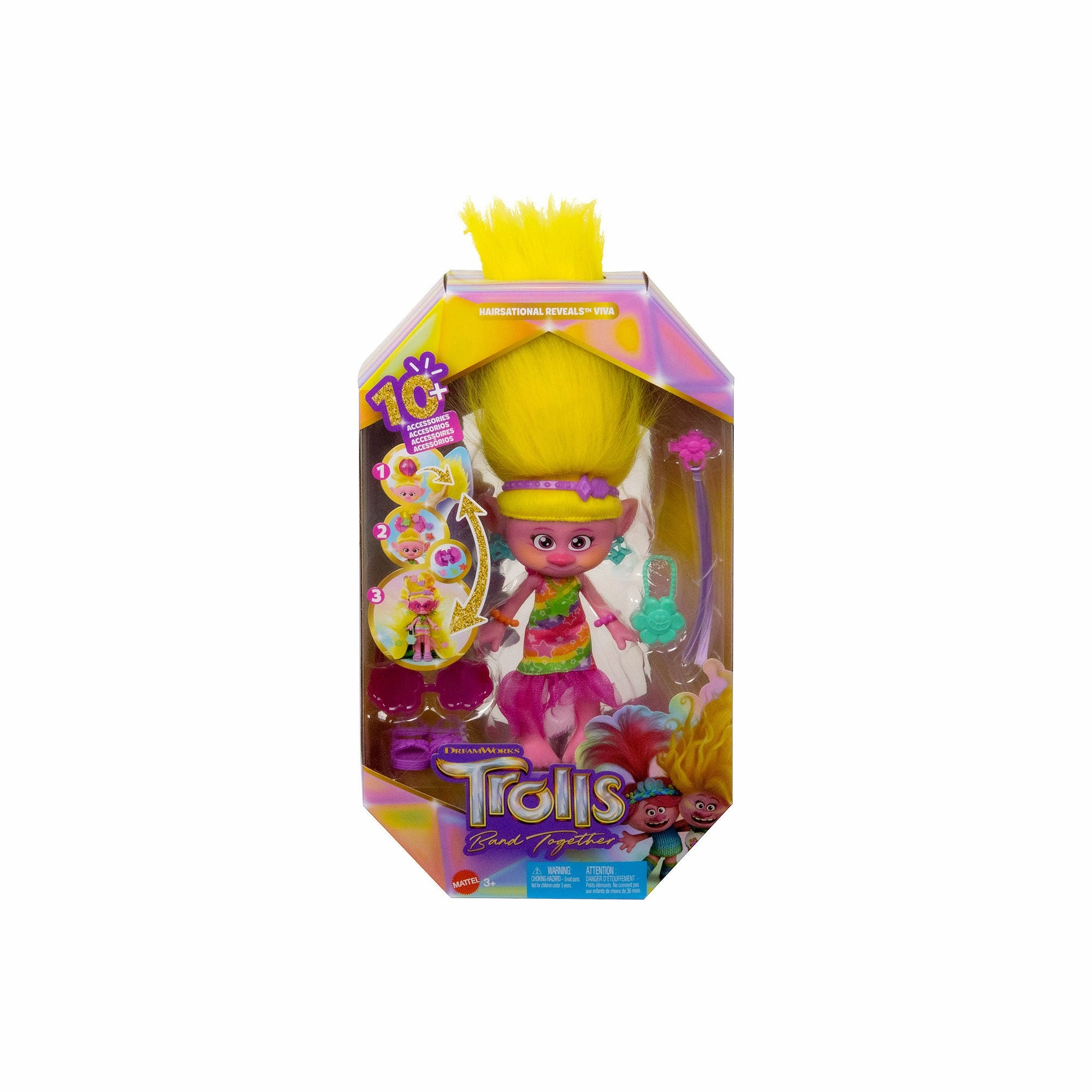 Trolls Viva Fashion Doll - NO COLOR ONE SIZE