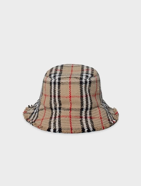 TWEED BUCKET HAT