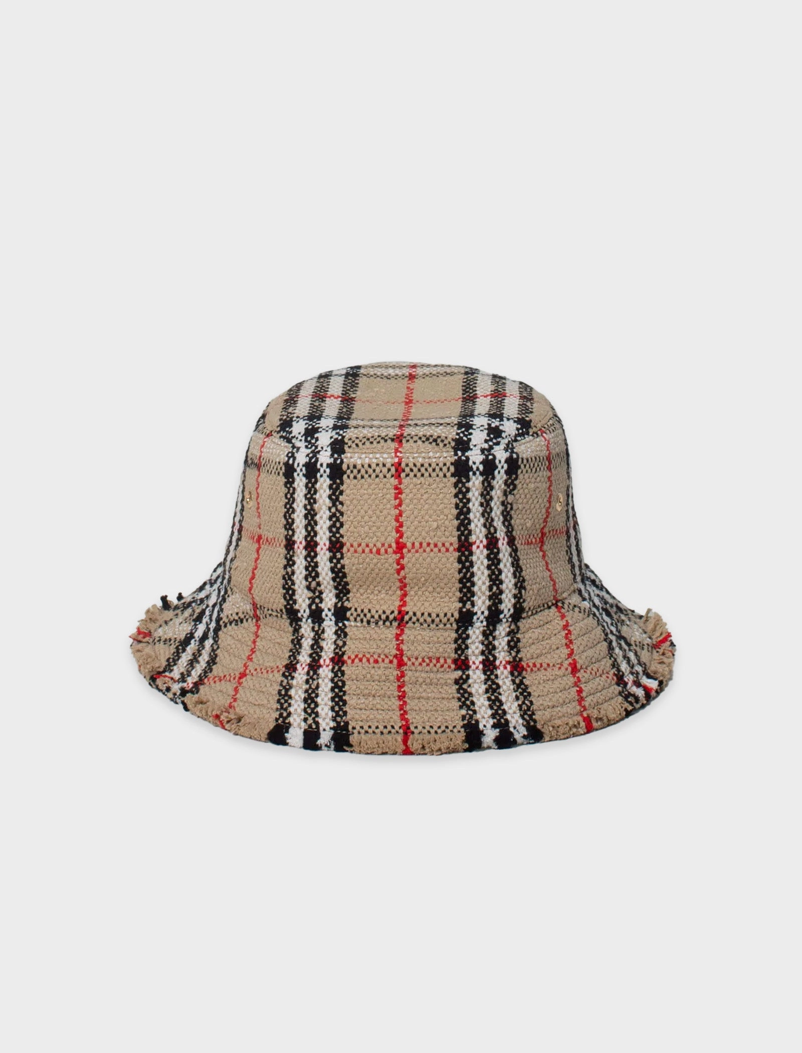 TWEED BUCKET HAT