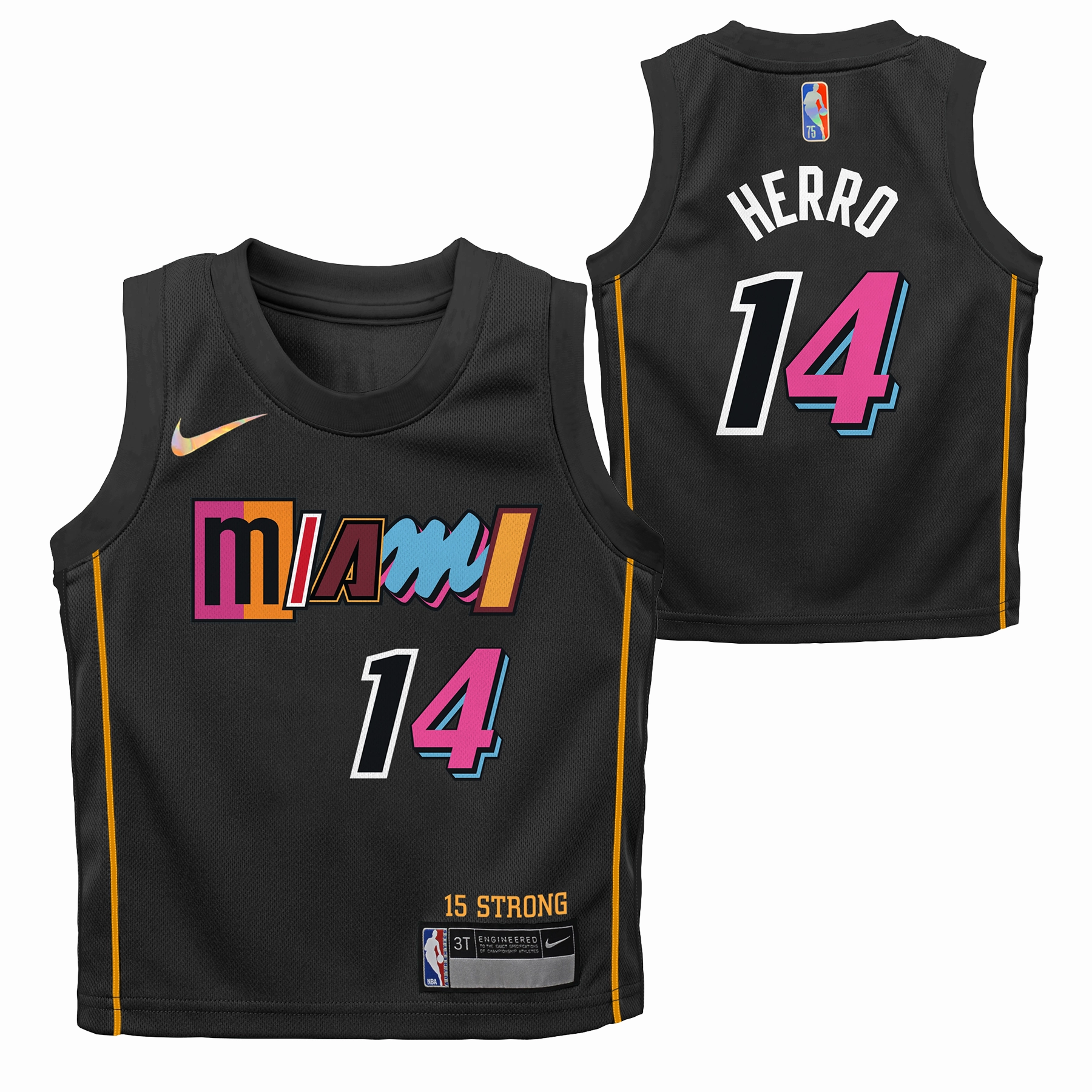 Tyler Herro Nike Miami HEAT Mashup Infant Jersey