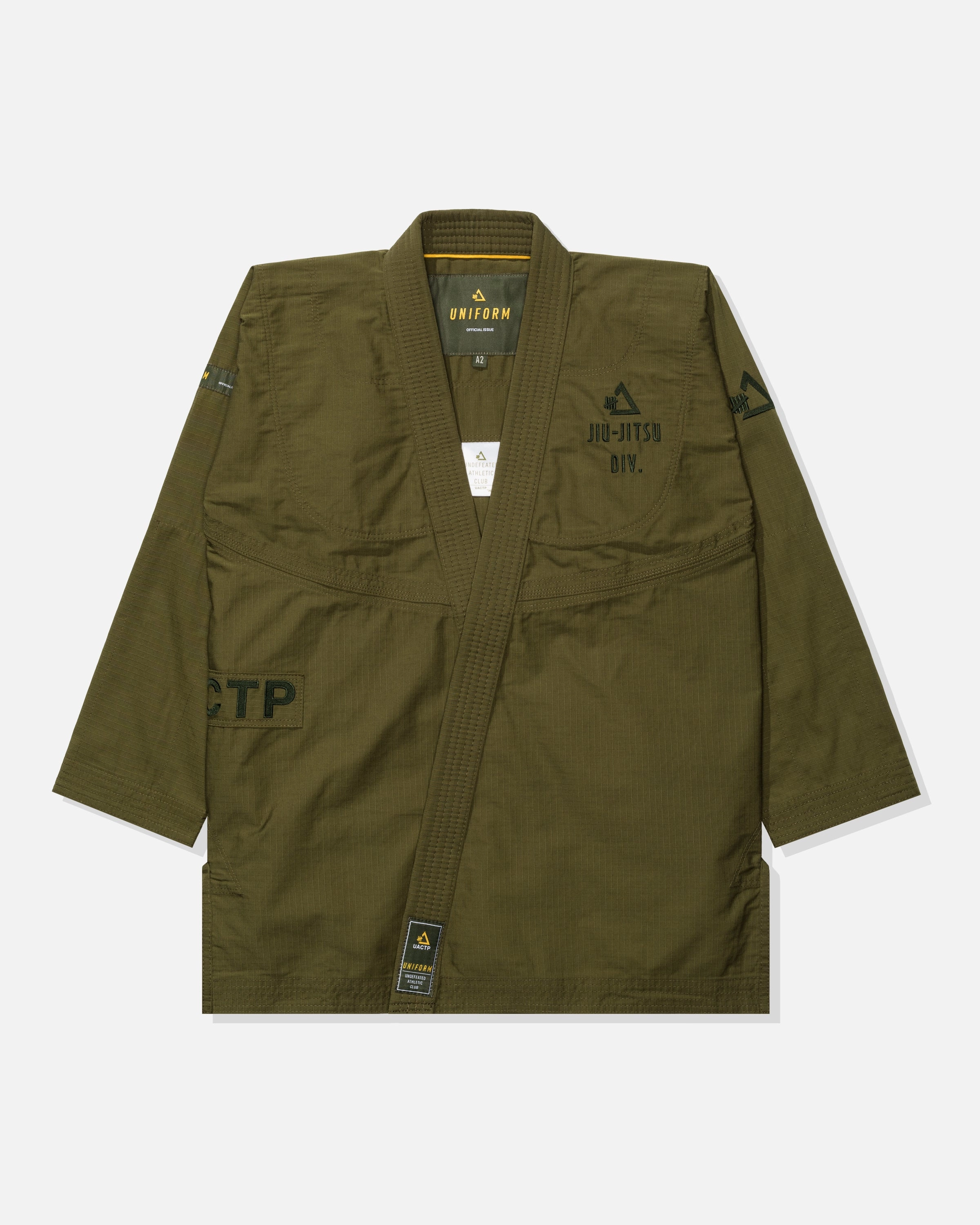 UACTP LIGHTWEIGHT TRAINING KIMONO - ARMYGREEN