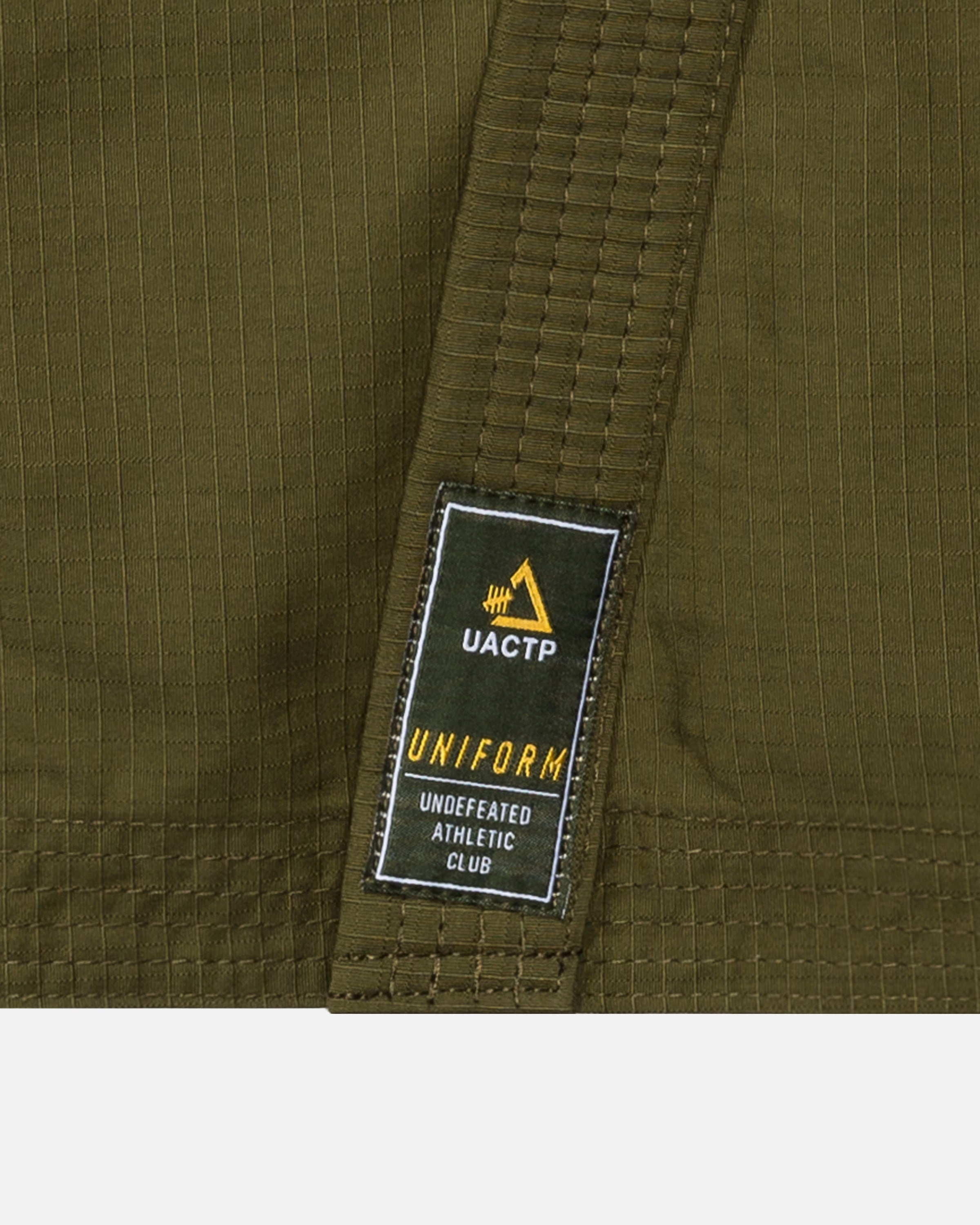 UACTP LIGHTWEIGHT TRAINING KIMONO - ARMYGREEN