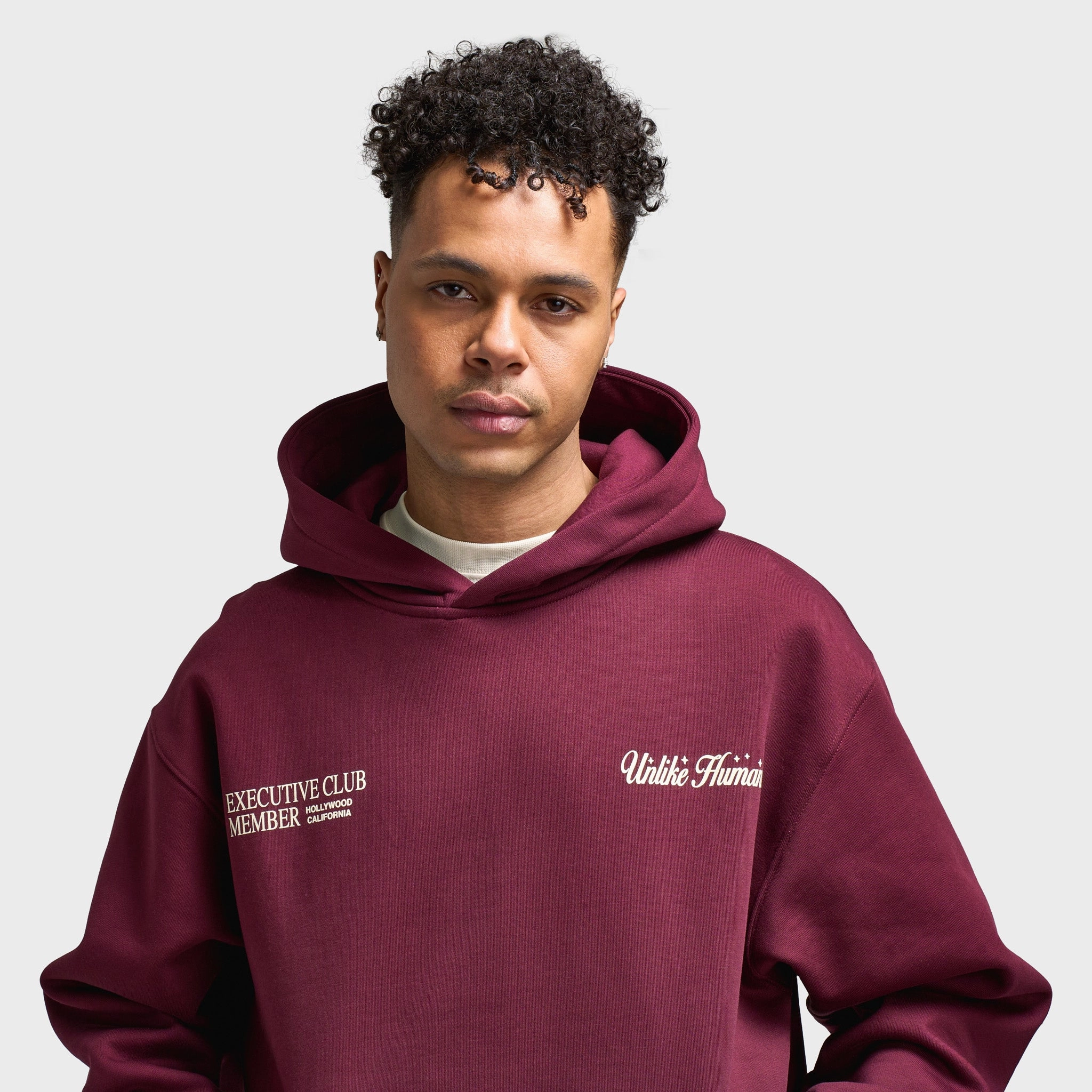 Unlike Humans Fremont Pullover Hoodie / Windsor Wine