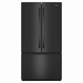 Whirlpool Black French Door Refrigerator (31 Cu.ft.) - WRFF3136SB