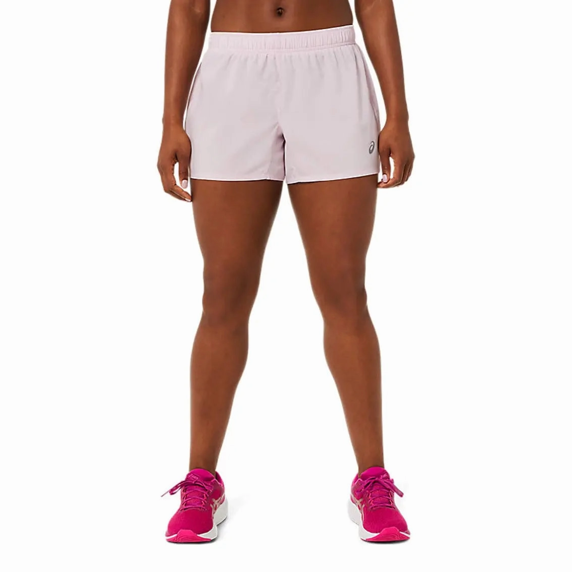 Womens ASICS Silver Short - Barely Rose